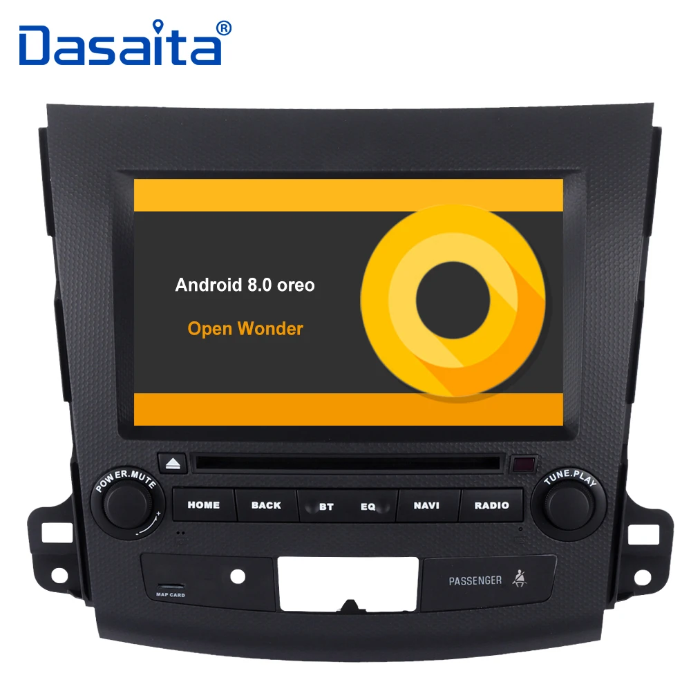 

8" HD Digital Touch Screen Android 8.0 Bluetooth GPS Navigator Double Din Car DVD Player for Mitsubishi Outlander 2007