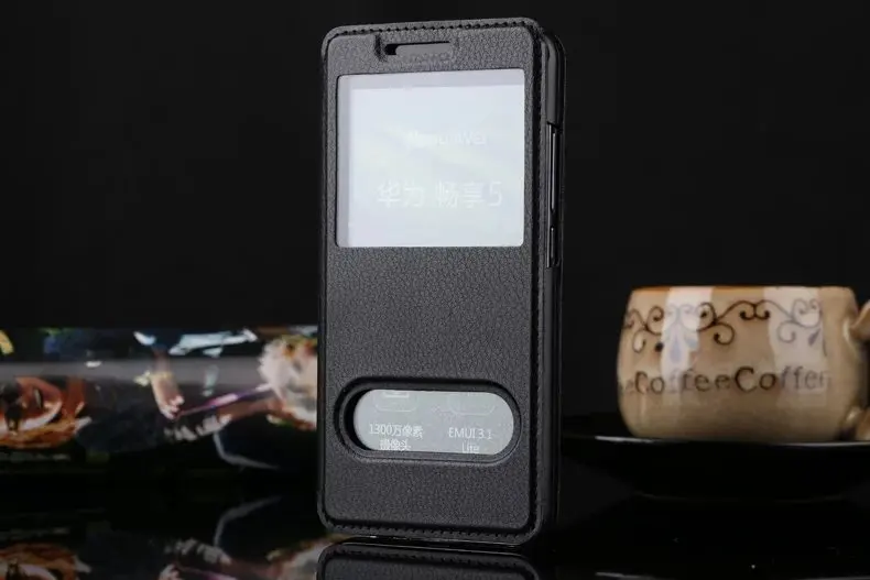 huawei y5 2 卡莱星开窗皮套 (5)