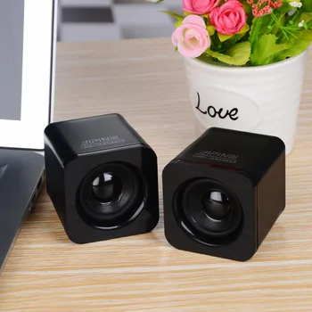 

YMDX Good quality HD speaker notebook portable USB2.0 multimedia speaker Mini desktop computer small speaker sound subwoofer