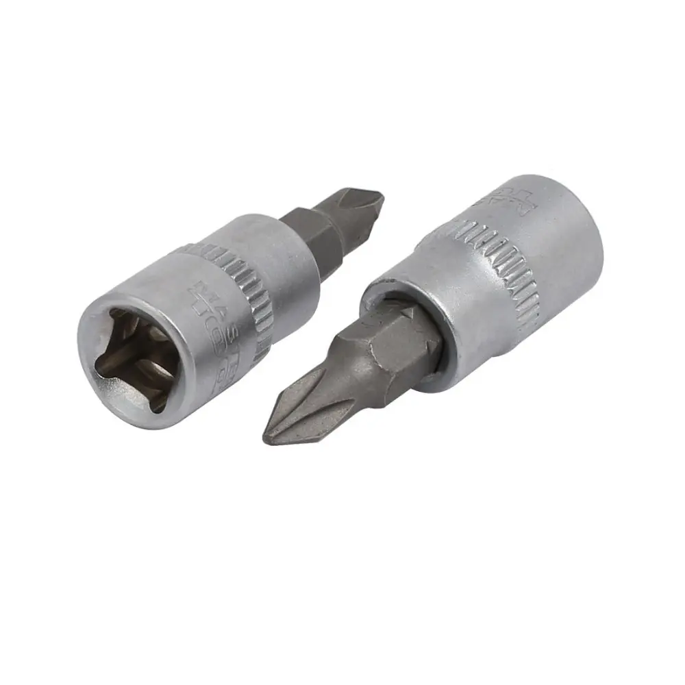 

UXCELL 2Pcs 37mm Length PH1 Phillips Bit 1/4-inch Square Socket Adapter Hot Sale