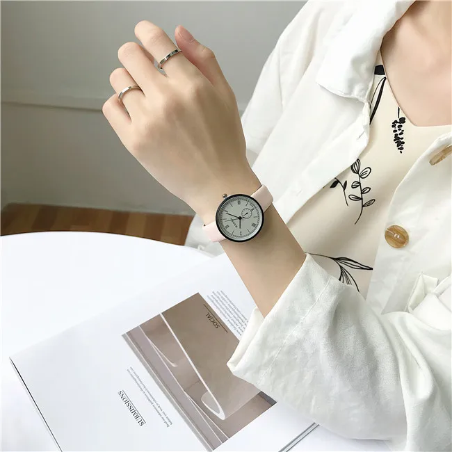 Roma Number женские часы в стиле ретро 2019 модные повседневные женские кварцевые кожаные часы простые женские наручные часы Zegarki Damskie