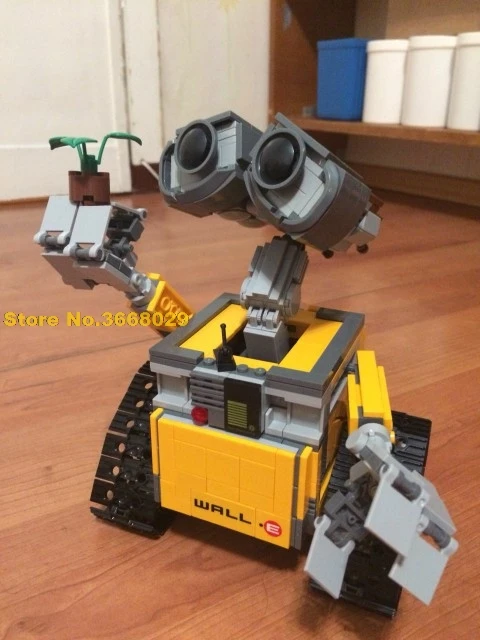 

Idea Robot WALL E Building Set Kits Toys Educational Bricks Movie Model Bricks Souptoys Gifts Compatible legoed 21303 16003
