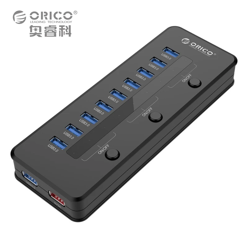 Prix pour USB 3.0 De Charge HUB ORICO Super Speed USB 3.0 10 Ports HUB avec 5V2. 1A Intelligent De Charge avec 3 sur/off Commutateur 12V4A Puissance adaptateur Prix pour USB 3.0 De Charge HUB ORICO Super Speed USB 3.0 10 Ports HUB avec 5V2. 1A Intelligent De Charge avec 3 sur/off Commutateur 12V4A Puissance adaptateur