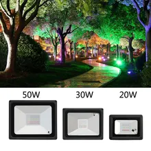 quality excellent led FloodLight 20W 30W LED Exterior Spotlight IP65 cob LED outdoor Light Reflector Spotlights waterproof RGB