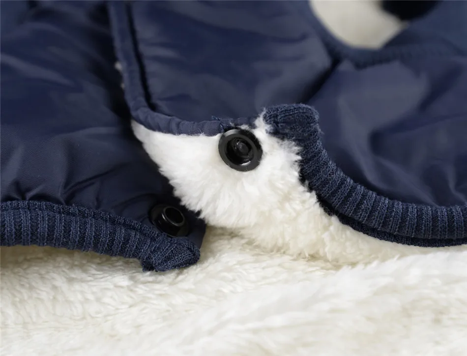 Славный KEK водонепроницаемая одежда для собак зимние мягкие теплое пальто для собаки для малых и средних собак Сгущает с флисовой