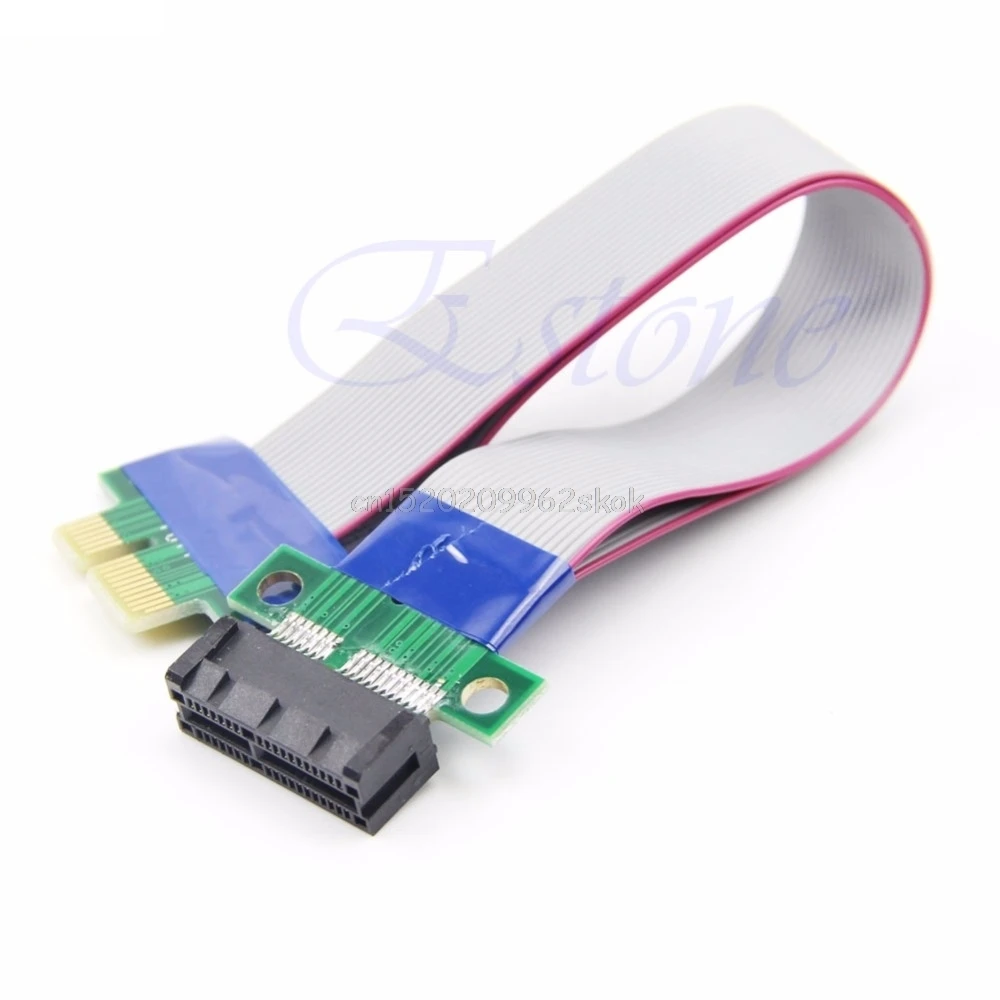 

PCI Express PCI-e PCIe Riser Card Extender Extension Ribbon Cable #H029#