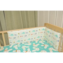 Скандинавские звезды дизайн детская кровать утолщенные бамперы цельная кроватка вокруг подушки защита для кроватки подушки 7 цветов новорожденных декор комнаты
