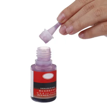 

1 PC Red Thread Locking Adhesive Seal Up Bonding Anti Rust Heat-resistant Anaerobic Metal Screw Lock Screw Glue Fast Drying