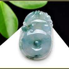 Натуральный yu pendant кулон yu Pendant кулон с плавающей картой ледяной орхидеи