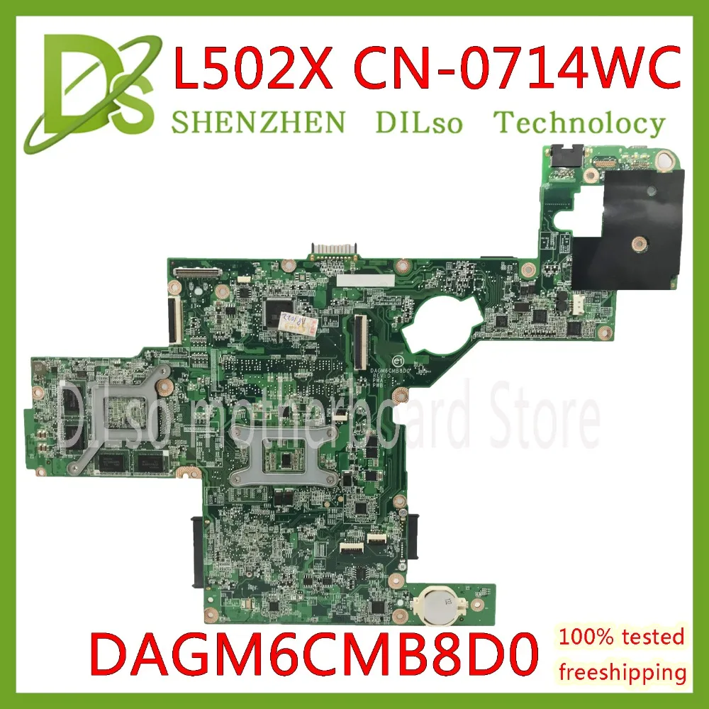 KEFU C47NF 0C47NF CN-0C47NF материнская плата для Dell XPS L502X материнская плата для ноутбука GT525M GT540M DAGM6CMB8D0 тестовая работа