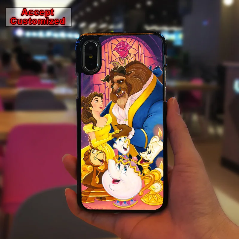 

Beauty and Beast Cover Shell Case for iPhone 10 X XS Max XR 7 8 6 6S Plus 5 5S SE Samsung Galaxy Note 8 9 S8 S9 Plus S6 S7 Edge