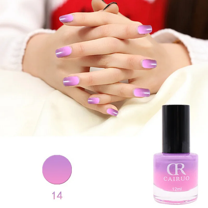 

1Pc Gel Nail Gel Polish Chameleon Temperature Color Changing Nail Polish Thermal Color Change UV Gel Lacquer