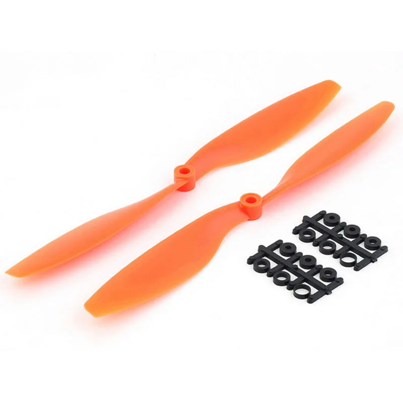 1 пара 1045 10x4 5 CW CCW Propeller Prop для RC мультикоптера квадрокоптера F450 черный|cw ccw|1045 propprop