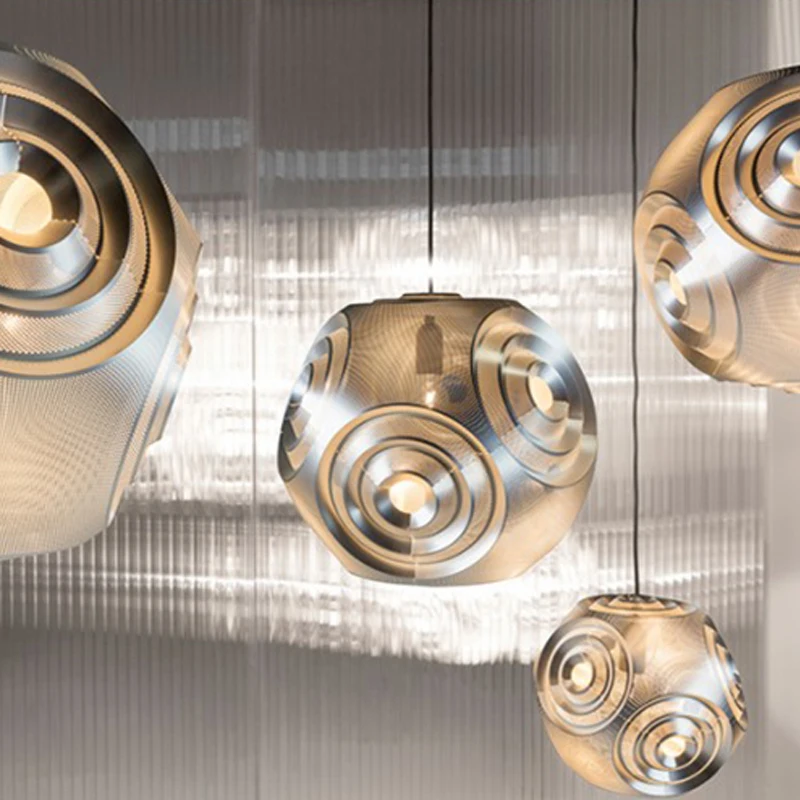 Stainless Steel Ball Pendant Light 11