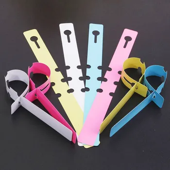 

100pcs Garden Plant Pot Markers Plastic Stake Tied Tag Court Lawn Seed Labels Flower Yard Court Plant Labels Decor HOT