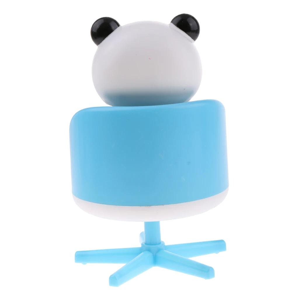 Adorable Plastic Solar Powered Toys Noding Head Figurine Model Home Car Ornament Panda Novelty Gag Toys for Kids Birthday Gift