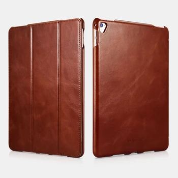 

Premium Genuine Leather Case for Apple iPad pro 9.7 inch Retro Business Leather Stand Smart Cover for iPad Pro 9.7