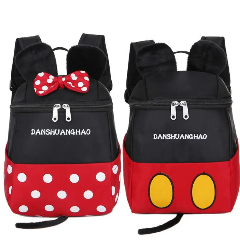 

New Cute Little Mouse Cartoon Children Bag Kids Backpacks for Girls Boys Kindergarten School Bags Bolsa Escolar Infantil