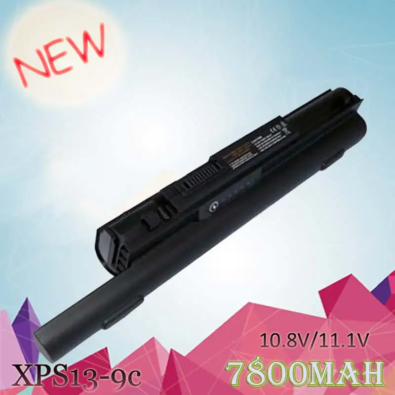 

ApexWay 7800mAh Laptop Battery For dell 312-0773 312-0774 P866C P891C T555C T561C Studio XPS 13 XPS 1340
