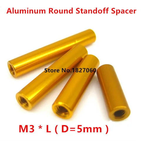 10 Distanziali In Alluminio - OD 10mm, ID 8mm, Altezza 12mm - Per Elettronica, Auto E Meccanica