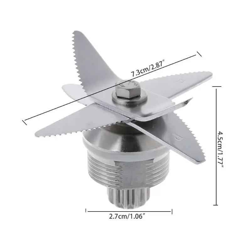 1PC Mixer Cutter Head Soybean Milk Machine Bearing Blades Juicer Spare Parts For Kalorik Pro BL-767010 TW TM 767 768 800 G5200