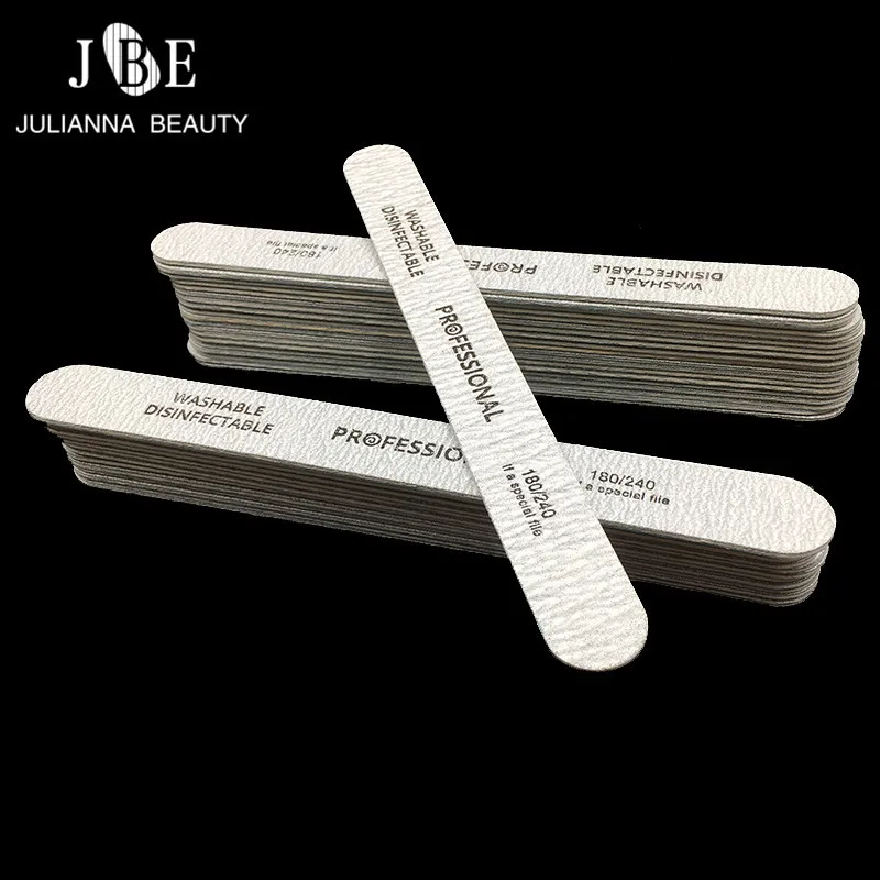 

50pcs/Lot Wooden Nail Art Sanding Nail File Wood Crescent Sandpaper Manicure Device Nail Art Decoration Tool 180/240 Grit Callus
