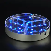 40 шт./партия, батарея 3aa, пульт дистанционного управления, разноцветный светодиодный ", легкая основа, свадебный декоративный светодиодный светильник под вазу, ведро для льда с подсветкой