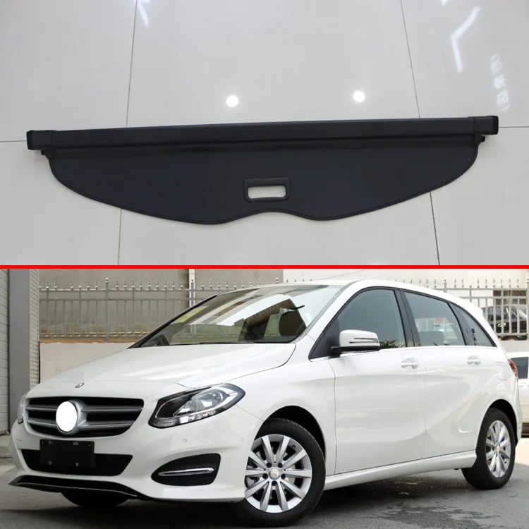 ##BUY For Mercedes Benz B180 Aluminum+Canvas Rear Cargo Cover privacy Trunk Screen Security Shield shade Accessories