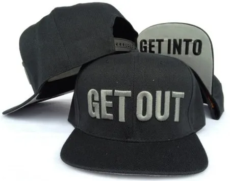 Wholesale/Retail GET OUT Hats Snapbacks Strapback Sport caps Snapback Basketball Adjustble snap back | Тематическая одежда и