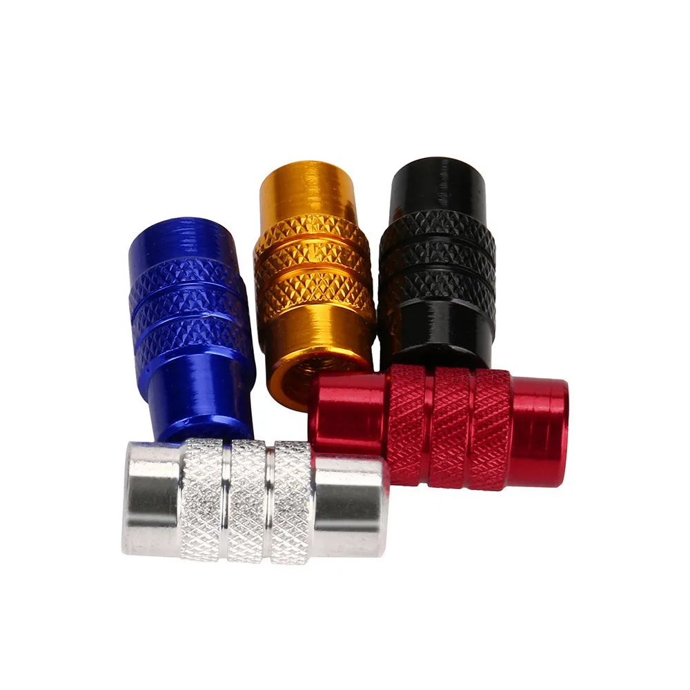BicycleWheel Rim Tyre Stem Air Valve Caps Dust Cover French Presta Valve Cap Aluminium Alloy