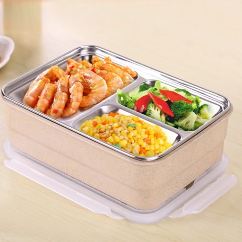 

Creative 304 Student Lunch Box Beautifully Designed Wild Donkey Office Stainless Steel Liner Is Easy To Clean Overtime