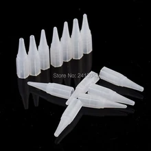 1RL стандартные татуировки советы 200 шт Перманентный Макияж игла для татуировки бровей кепки цена пластиковые наконечники игл для татуажа