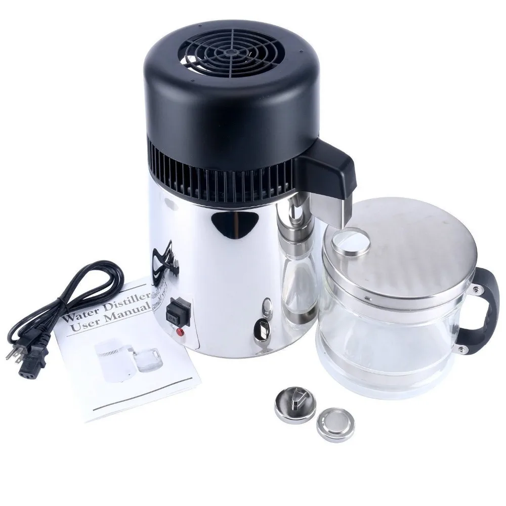 2017 Direct Selling Terminal Purification Water Filter 4L Distiller Pure Purifier Ce Approved