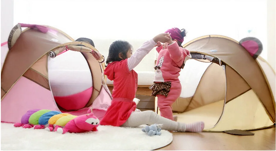 Мультфильм ребенок игрушка палатка игровая играть дома детские москитные сетки большой Крытый Открытый образования кампании качество