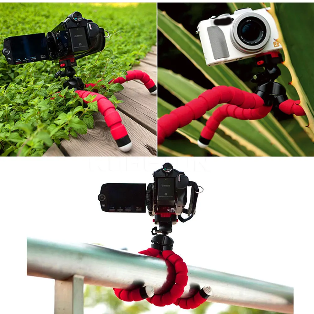 

New Tripods tripod for phone Mobile camera holder Clip smartphone monopod tripe stand octopus mini tripod stativ for phone