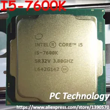 Процессор Intel Core i5-7600K четырехъядерный процессор 3,80 ГГц 6 Мб кэш i5 7600K LGA1151 CPU