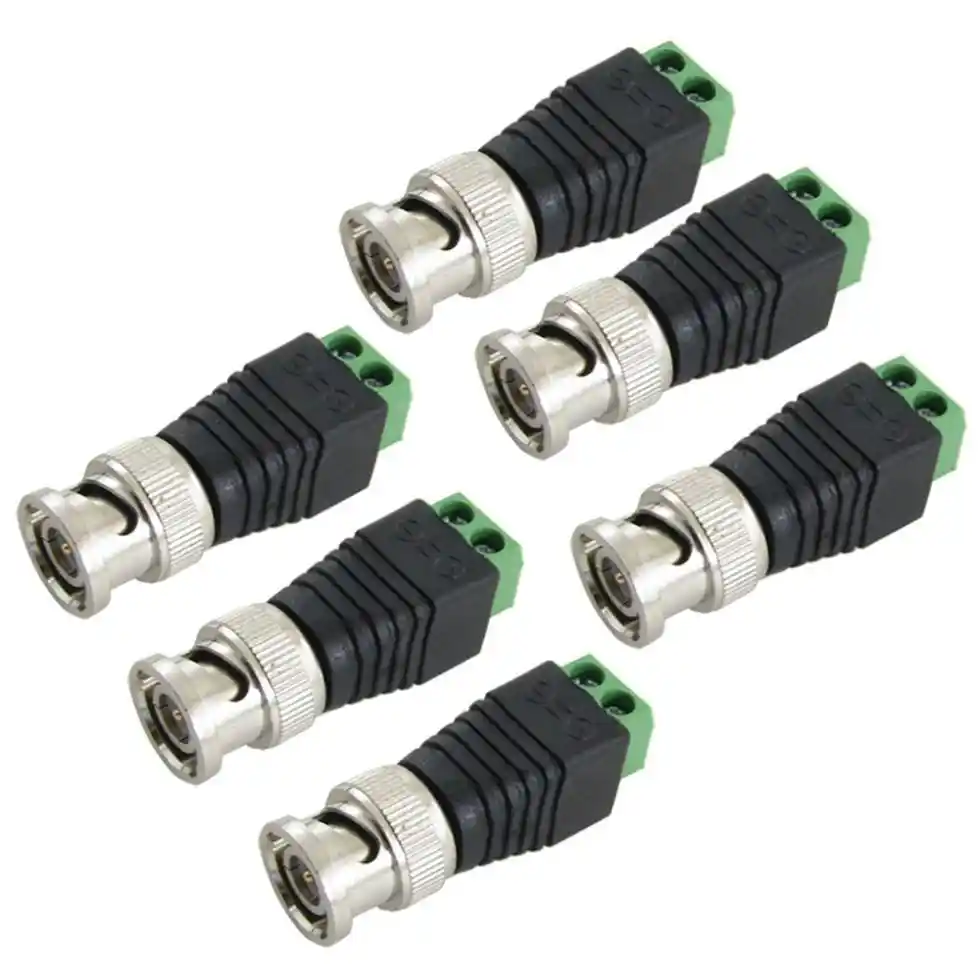 2015 горячая 50 x CAT5 к BNC коаксиальный Видео балун разъем CCTV камера|cat5 connector|cat5 to bnct5