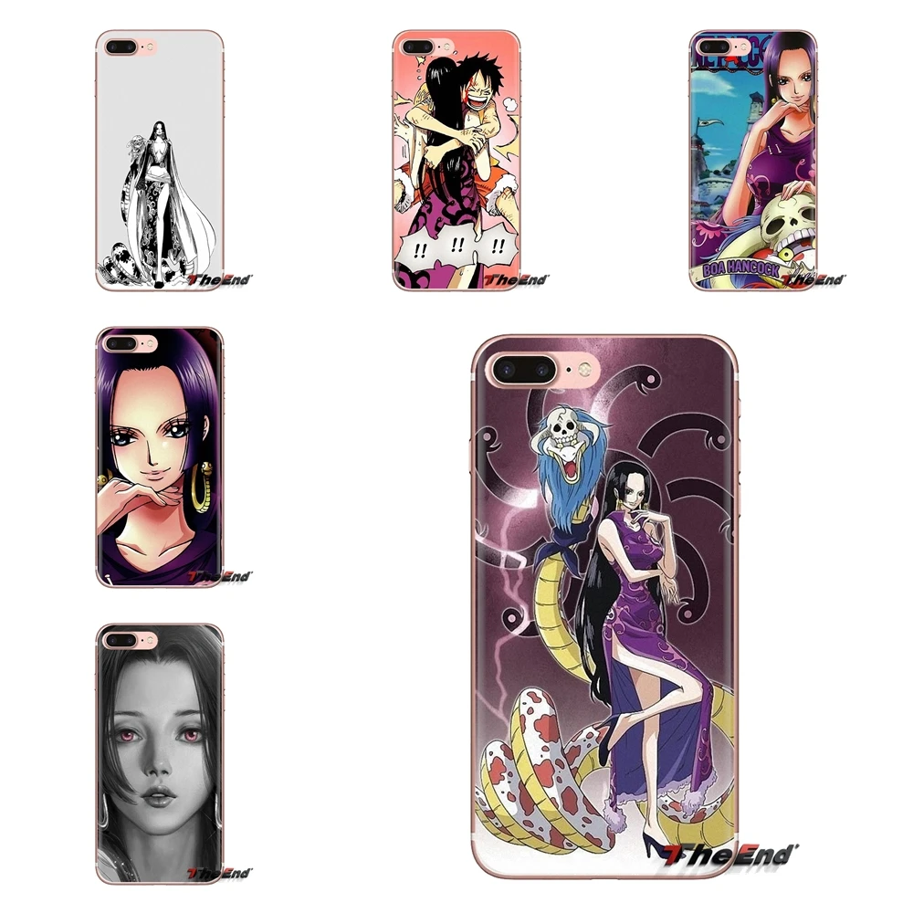 Боа Хэнкок один кусок для iPod Touch Apple iPhone 4 4S 5 5S SE 5C 6 6S 7 8 X XR XS Plus MAX мягкие прозрачные