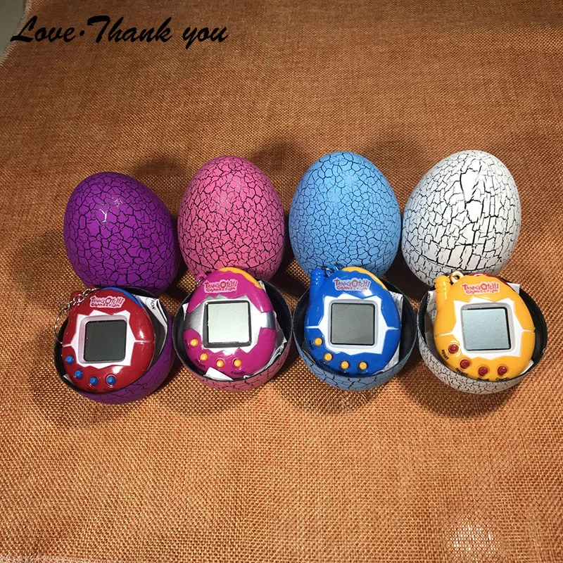 Детские забавные игрушки электронные домашних животных яйцо динозавра стакан игрушки в один виртуальный Cyber смешно яйцо подарок на день