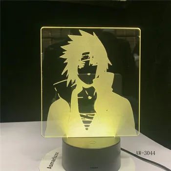 

Minato 3D LED Night Light Color Changing Visual Illusion Table Lamp USB Naruto Shippuden Naruto Decorations Gift AW-3044