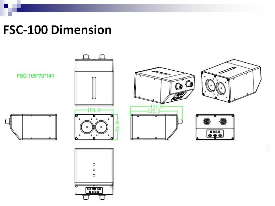 TOF Faselase 100 meters economical laser distance lidar sensor ROS for AGV Robot Slam laser scanning