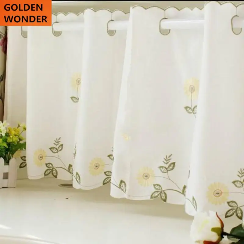 Buy Hot Sale Kitchen Curtain Blind Balloon Curtains Fabric Flower Roman