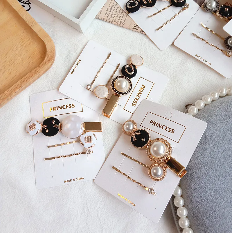 3PCS Girls Hair Clip Fashion Metal Hairclip Barrette Stick Women Hair Pins Bobby Hair Accessories Styling Tool 3PCS Girls Hair Clip Fashion Metal Hairclip Barrette Stick Women Hair Pins Bobby Hair Accessories Styling Tool
