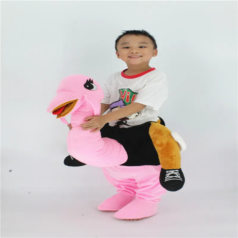 

Children Ride On Animal Shoulder Dinosaur Mascot Costume Dinosaur Party Mascot Party Cosplay Costume With Funny Pants For Kids