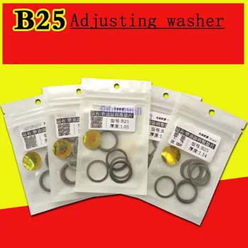 

B25 diesel common rail injector nozzle air remaining gap adjusting washers gaskets for BOSCCH 110