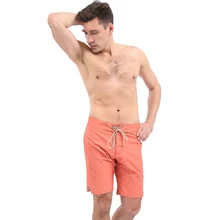 Твердые мужской мужские дышащие шорты спортивные Плавание ming шорты Solid Цвет эластичный пояс Пляжные шорты Лето Плавание шорты