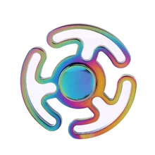 Rainbow Maze Spinner Fidget Spinner Alloy Hand Spinner 818 Steel Bearing Educational Toys Spinner Hand Anti Stress Toy