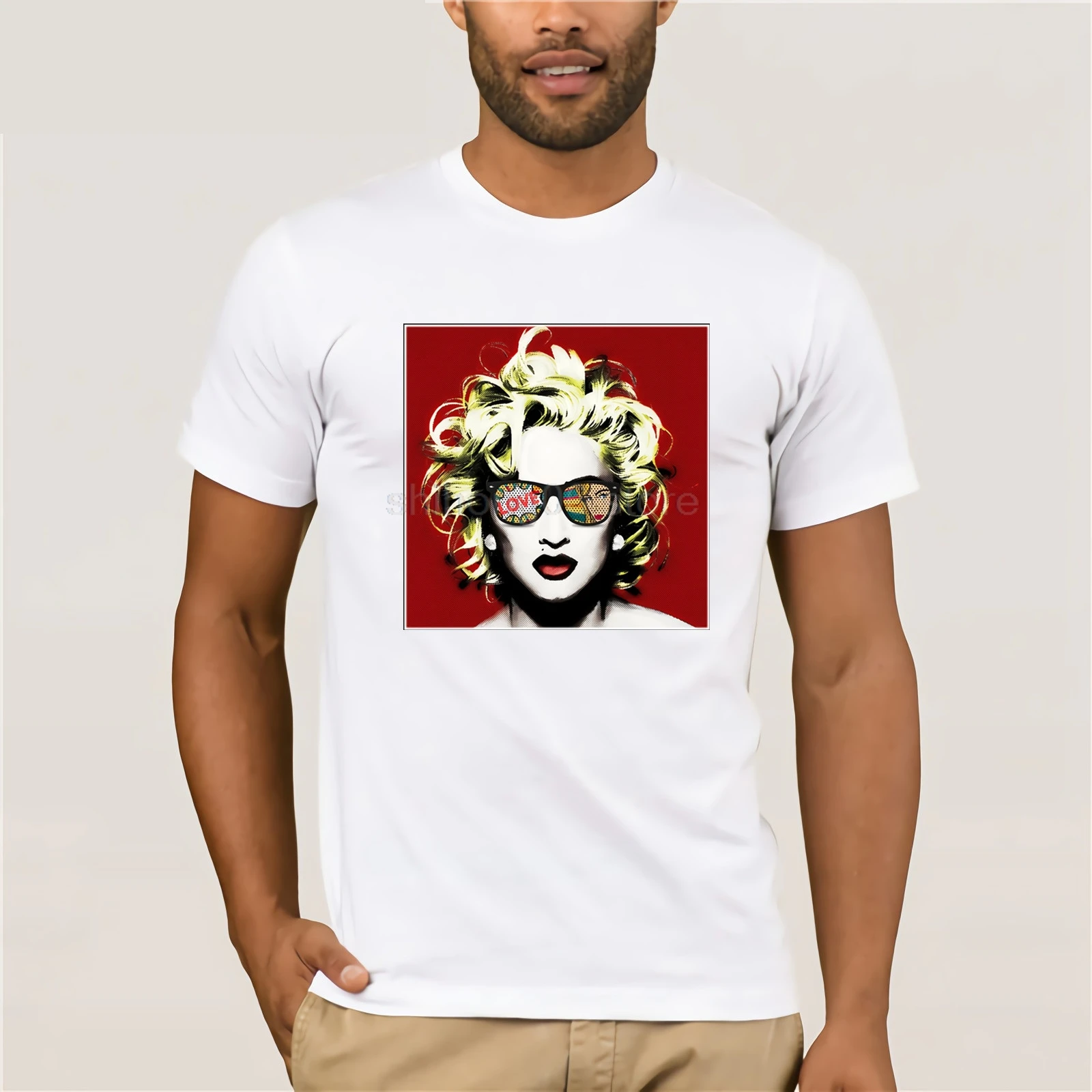 

Marilyn Pop Marilyn Monroe T-Shirt Summer style cotton custom 2019 latest popular men's casual T-shirt