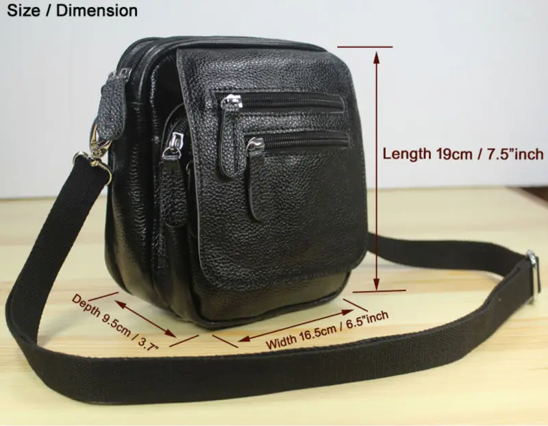 Best Men's Leather Crossbody Bag 2018