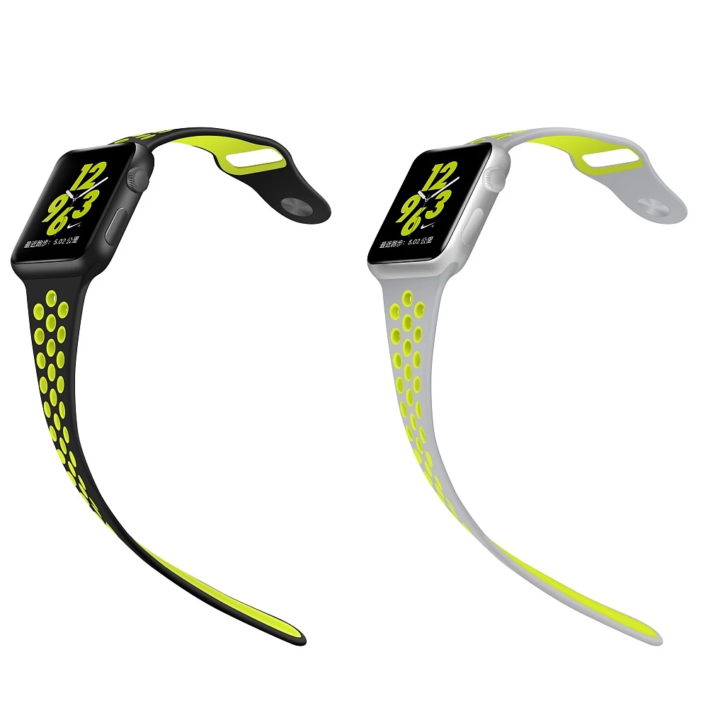Ремешок силиконовый для Apple Watch Nike 38(40)/42(44) мм 4/3/2/1|Смарт-аксессуары| |